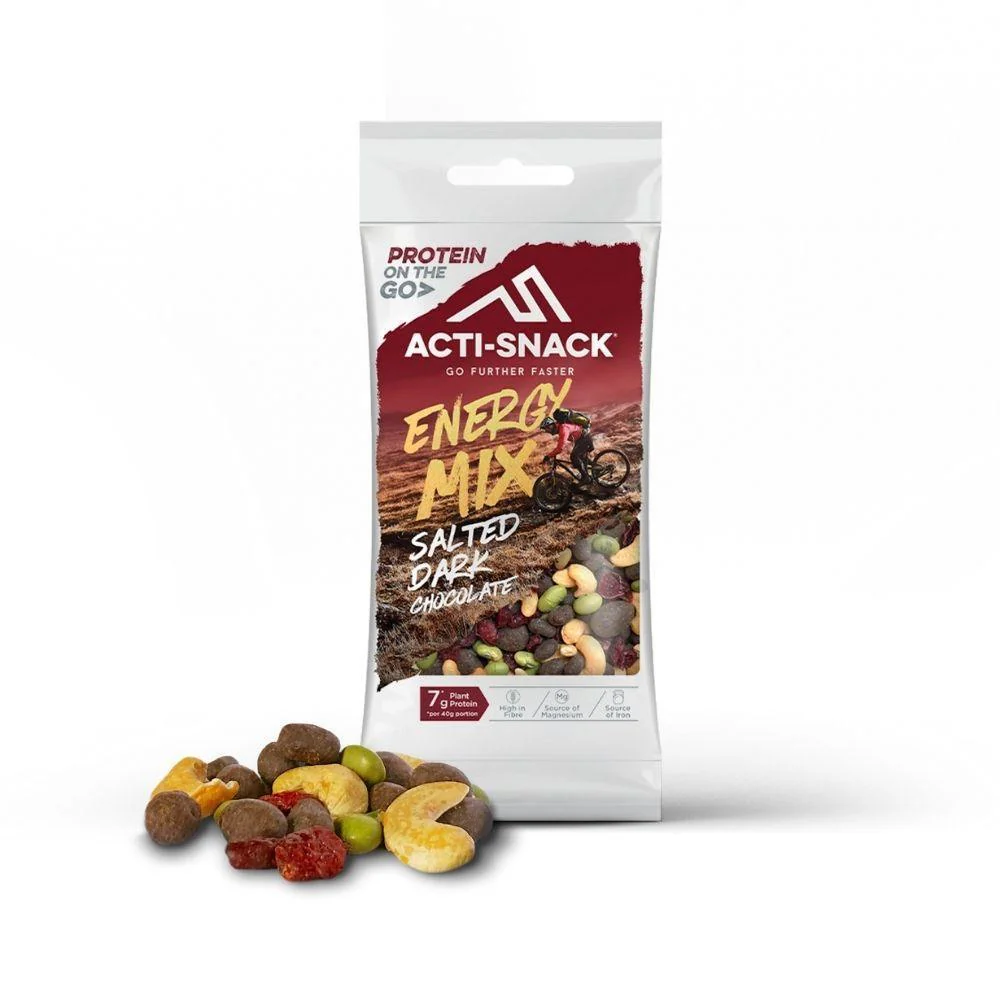 Acti-Snack Salted Dark Chocolate Energy Mix | 40g