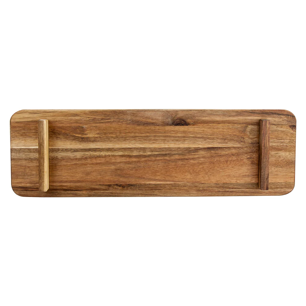 Apollo Acacia Display Platter Serving Board | Raised Feet, Rectangular - Image 2