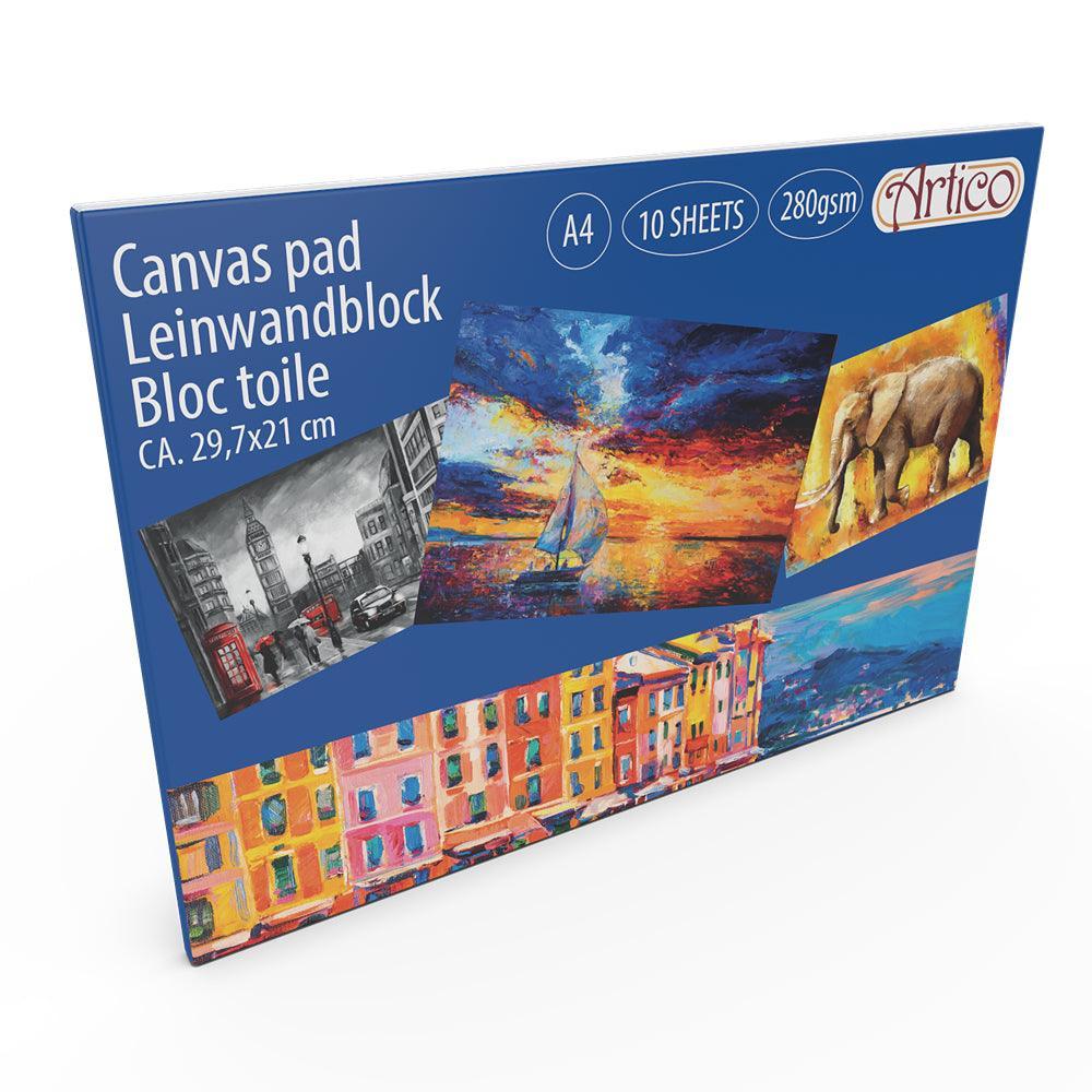 Artico Canvas Pad | A4 10 Sheets