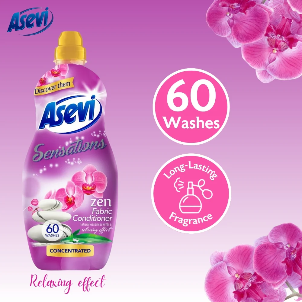 Asevi Fab Soft Zen Fabric Softener | 60 Washes - Image 5