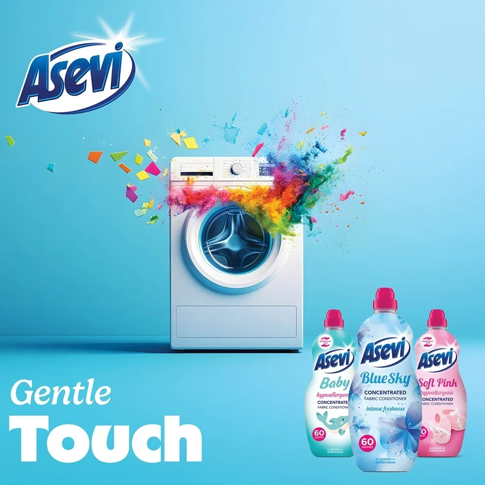 Asevi Hypoallergenic Baby Fabric Conditioner | 60 Washes - Image 5