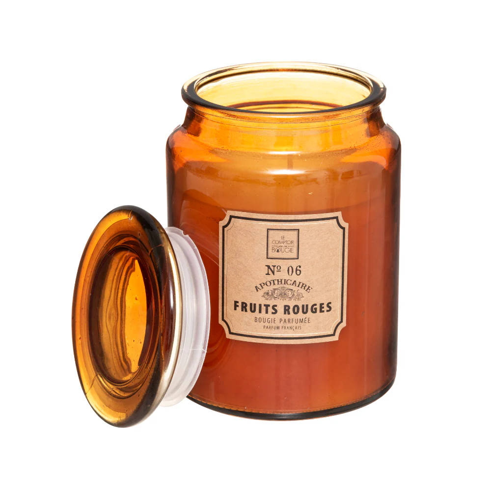 Atmosphera Apothicaire Glass Jar Scented Candle | Vanilla, 510g - Image 2