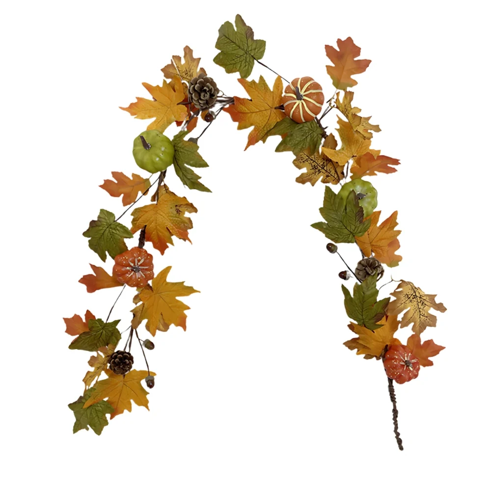 Autumn Collection Faux Maple Leaf Garland | 152cm