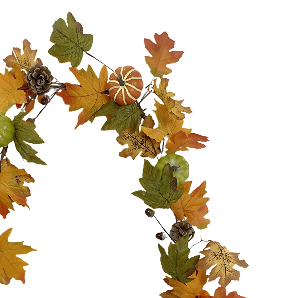 Autumn Collection Faux Maple Leaf Garland | 152cm - Image 2