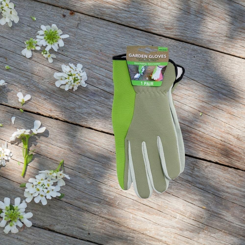 Backyard Leather Padded Garden Gloves - Image 2