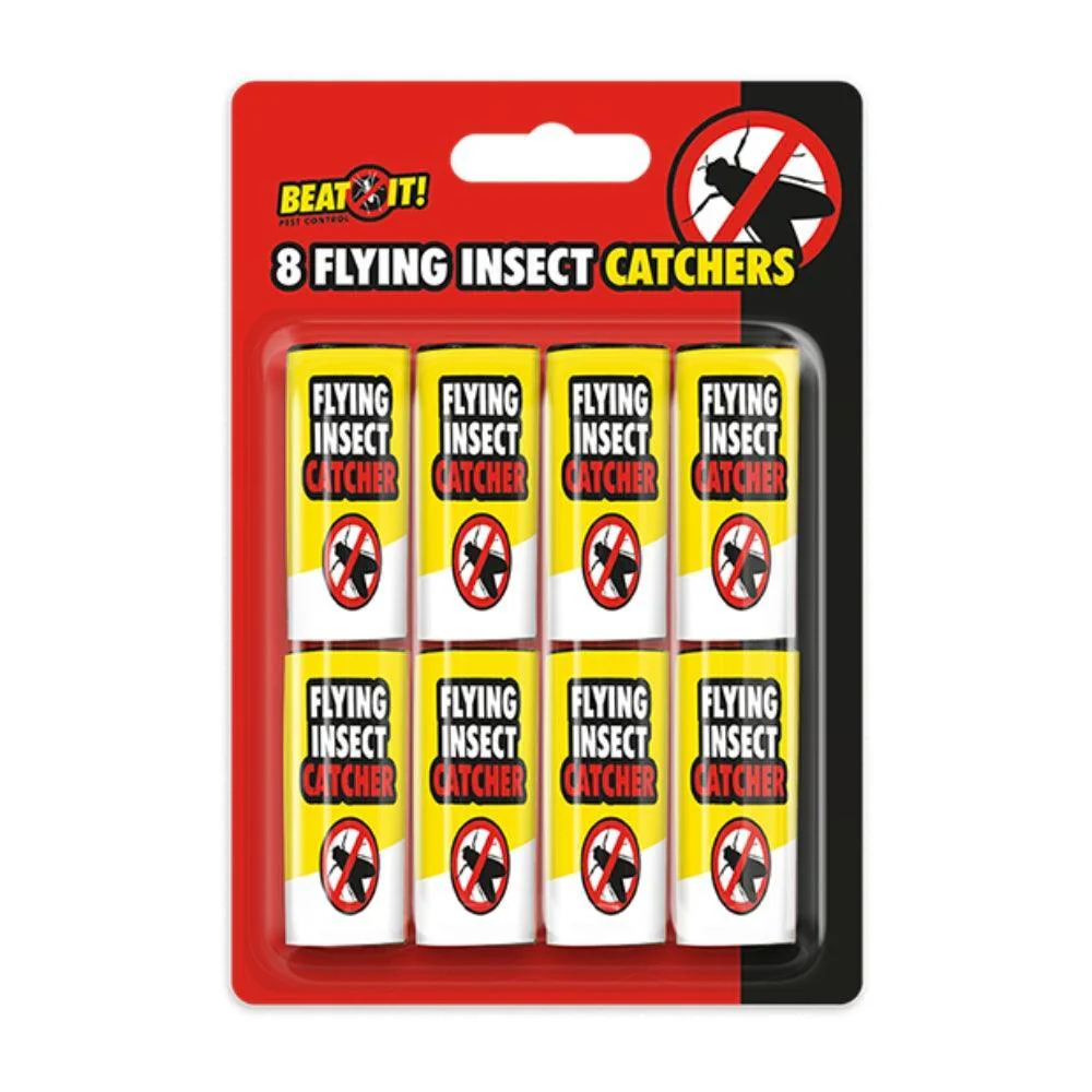 Beat It Flying Insect Paper Catchers | Pack of 8