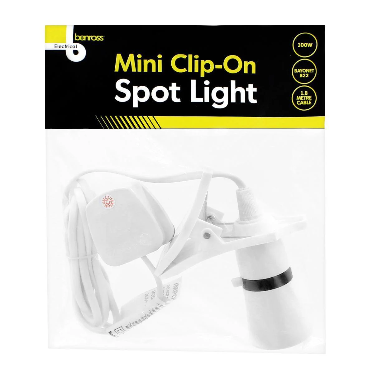 Benross | Mini Clip-On Spot Light