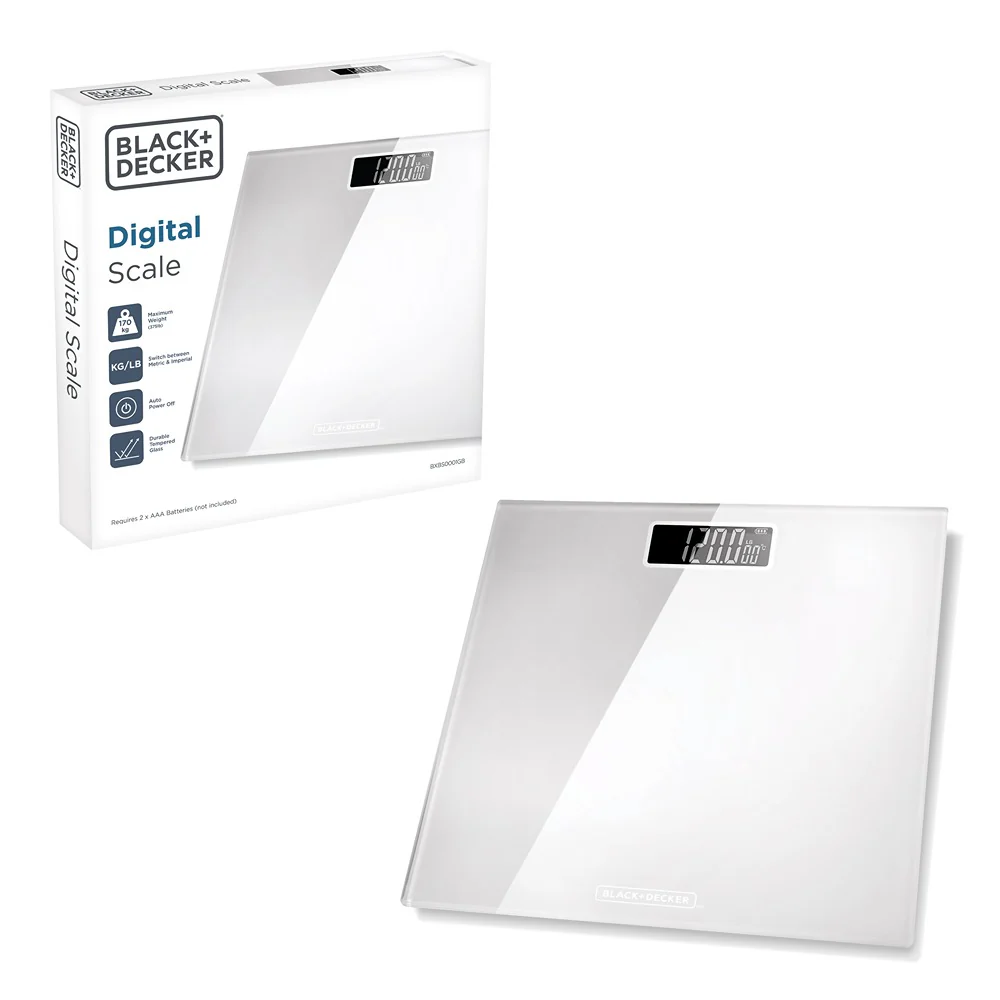Black + Decker Bathroom Scale