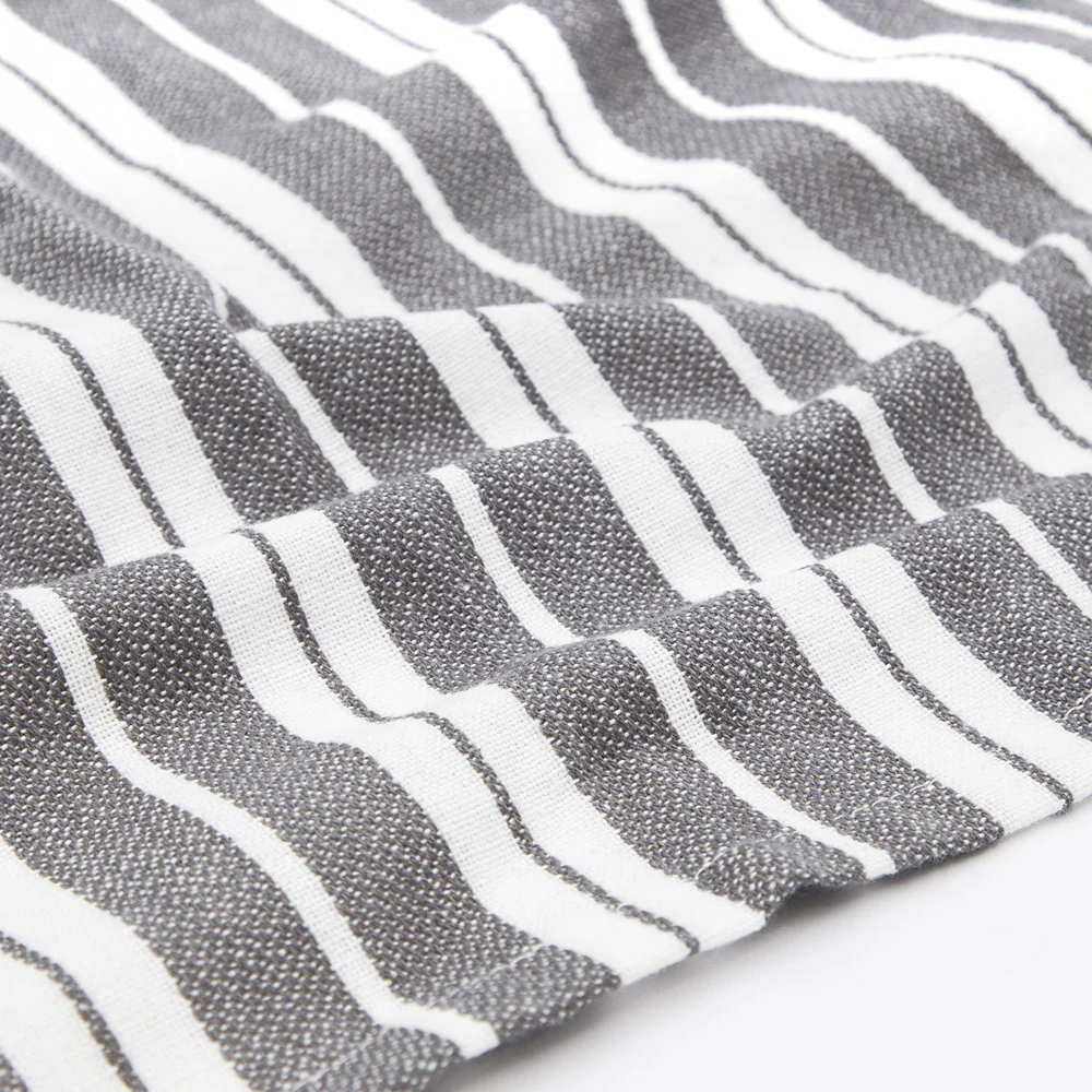 Blackmoor Grey Striped Chef Apron | Recycled Material, Branded Label - Image 5