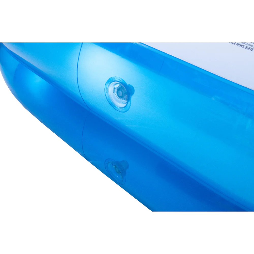 Blue Rectangular Inflatable Family Pool | 305 x 183cm, Cushioned Sidewalls - Image 10