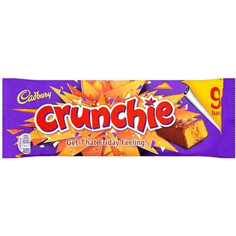 Cadbury's Crunchie Bars | 7 Pack | 182.7g