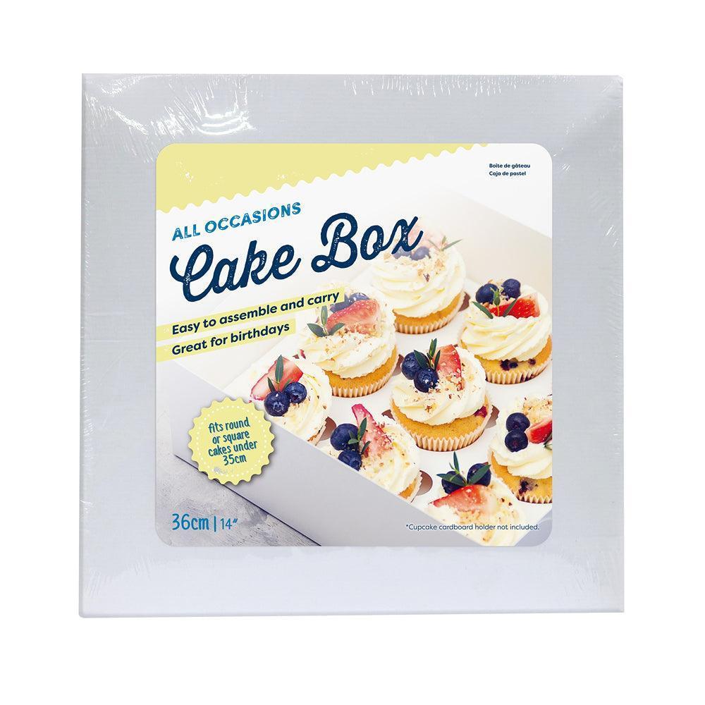 Cake Box White Cardboard all Occassions - Image 3