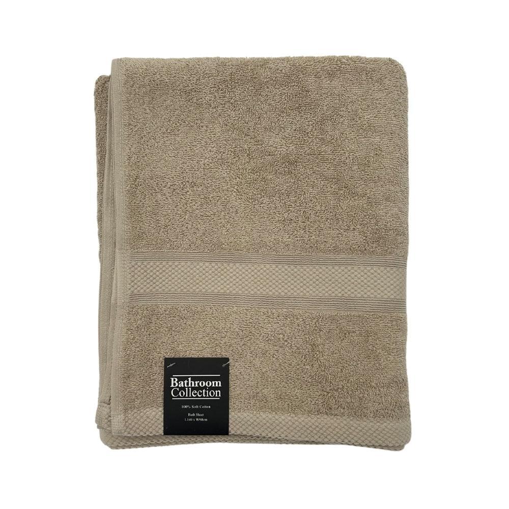 Classic Cotton Bath Sheet | 100% Cotton & Ultra Absorbent | Assorted Colours - Image 14