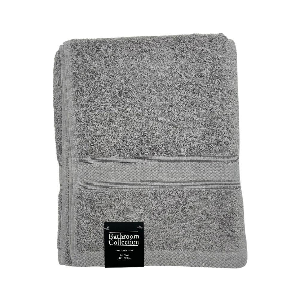 Classic Cotton Bath Sheet | 100% Cotton & Ultra Absorbent | Assorted Colours - Image 16
