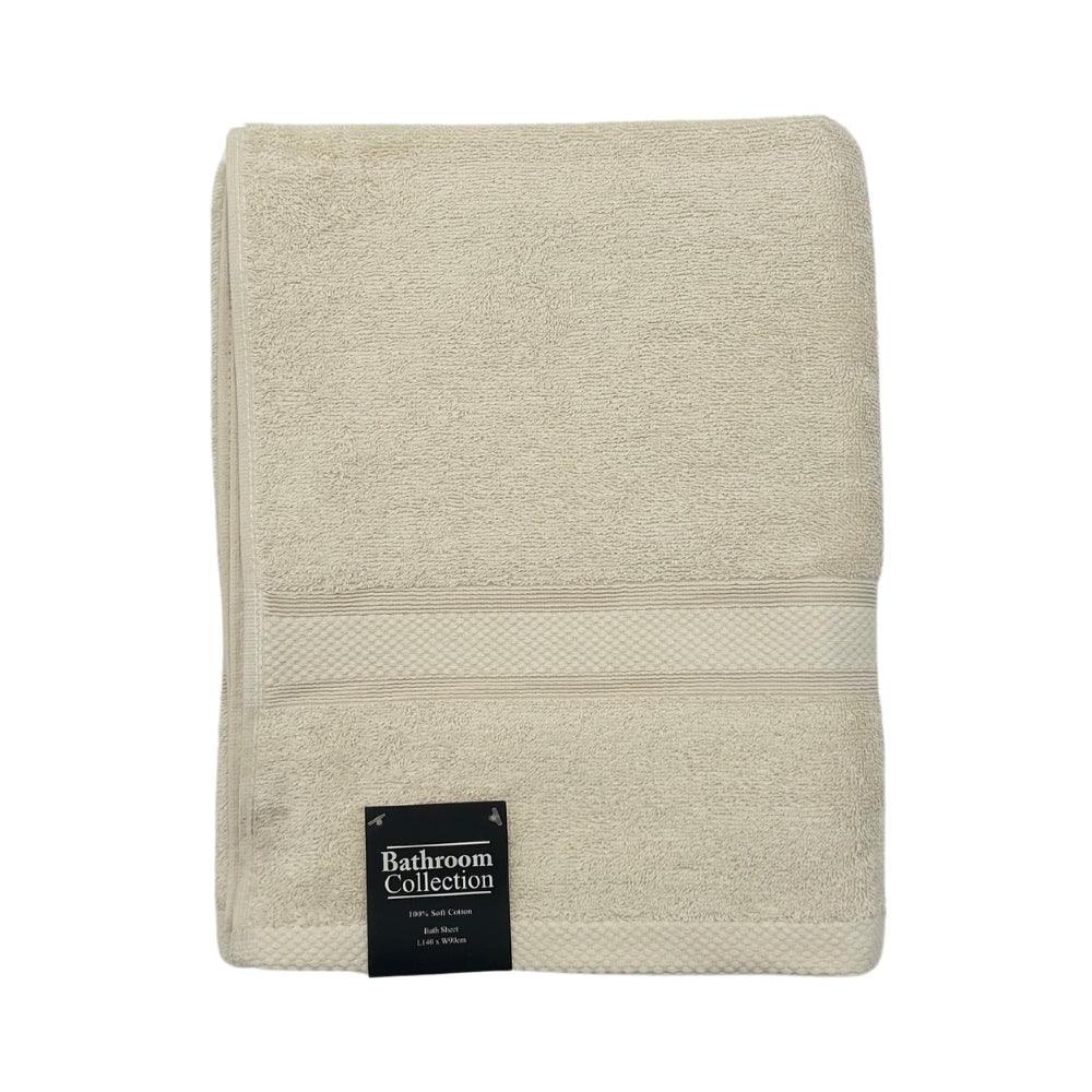 Classic Cotton Bath Sheet | 100% Cotton & Ultra Absorbent | Assorted Colours - Image 18