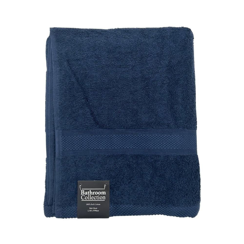 Classic Cotton Bath Sheet | 100% Cotton & Ultra Absorbent | Assorted Colours - Image 8