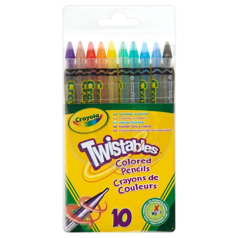 Crayola Twistable Colouring Pencils | 10 Pack