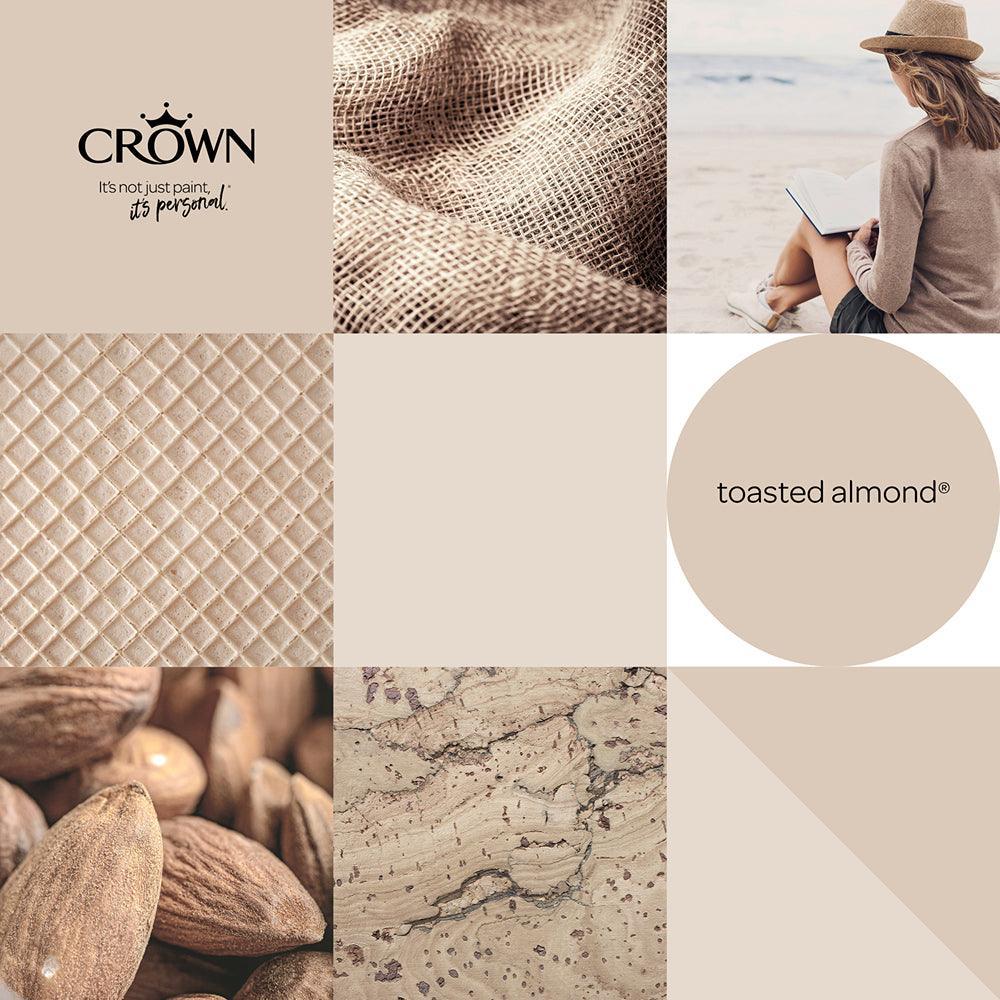 Crown Walls & Ceilings Matt Emulsion Paint | Toasted Almond - Image 8