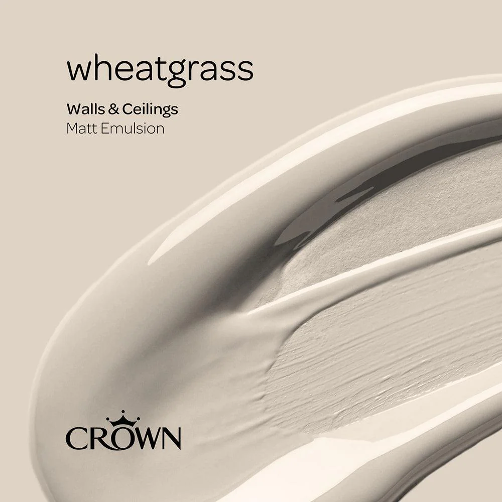 Crown Walls & Ceilings Matt Emulsion Paint | Wheatgrass - Image 9