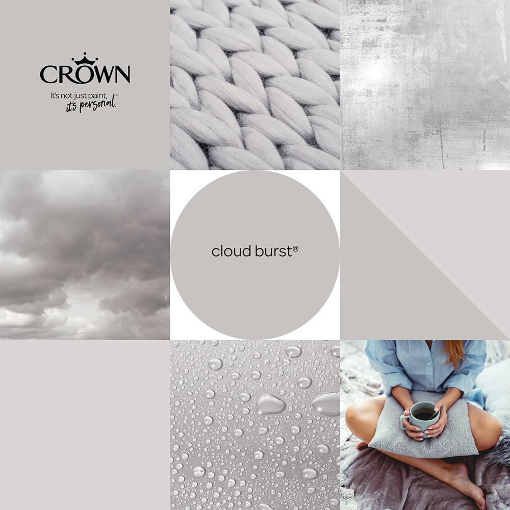 Crown Walls & Ceilings Mid Sheen Emulsion Paint | Cloud Burst - Image 8