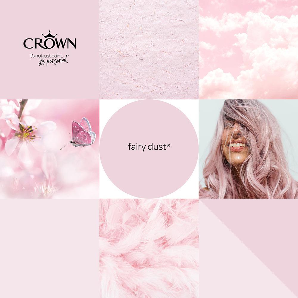 Crown Walls & Ceilings Mid Sheen Emulsion Paint | Fairy Dust - Image 8
