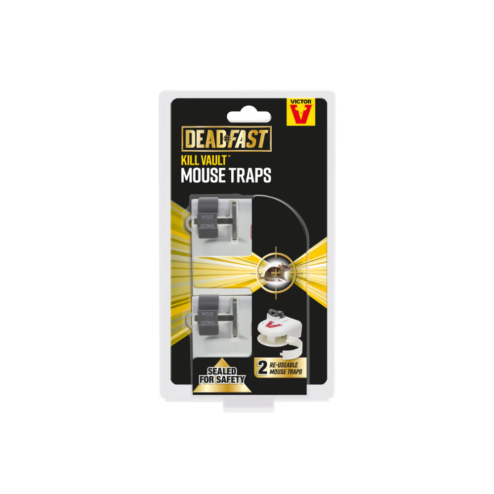 Deadfast Kill Vault Mouse Traps | Pack of Two
