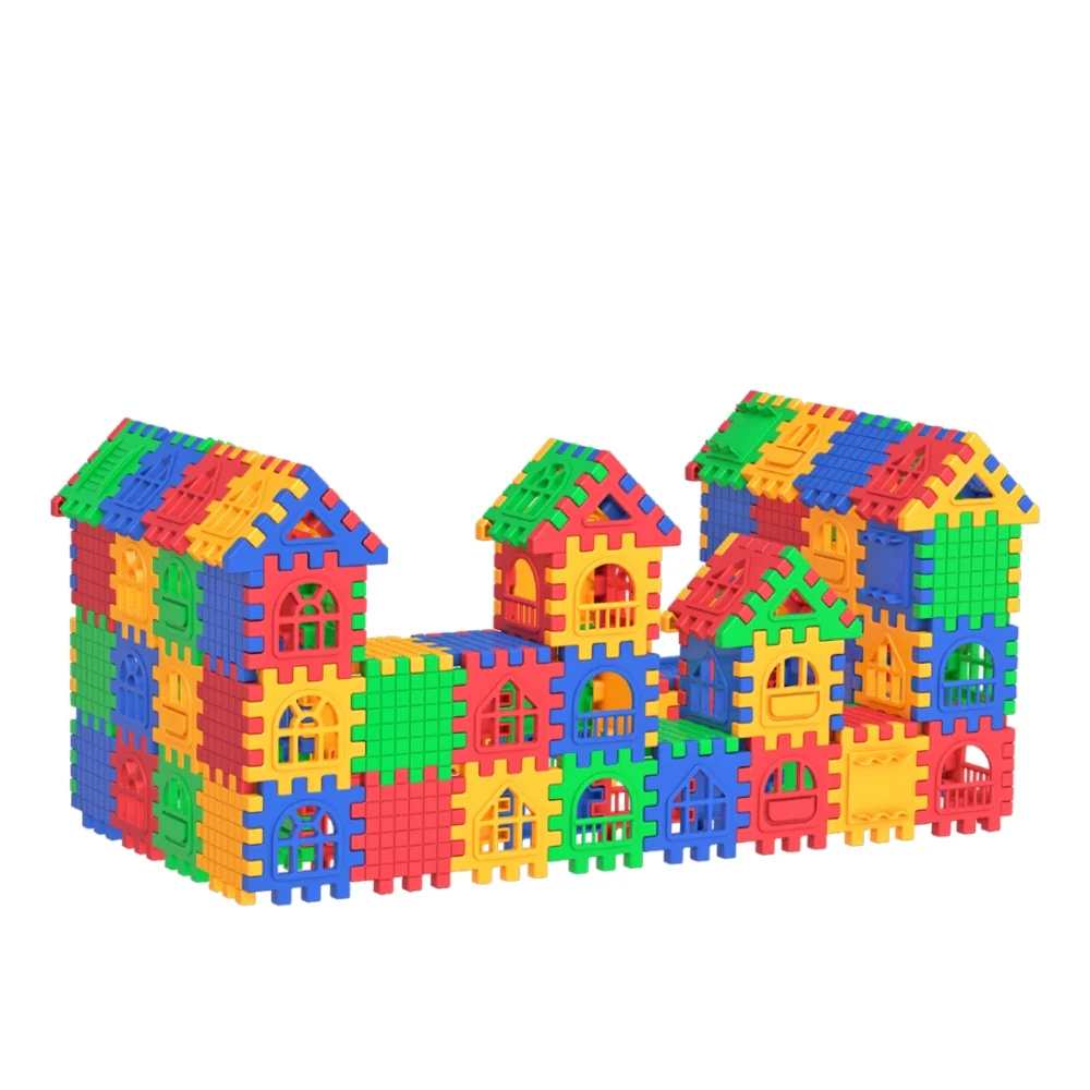 Dede Puzzle City 128-Piece Set | Educational City-Building Puzzle for Kids - Image 3