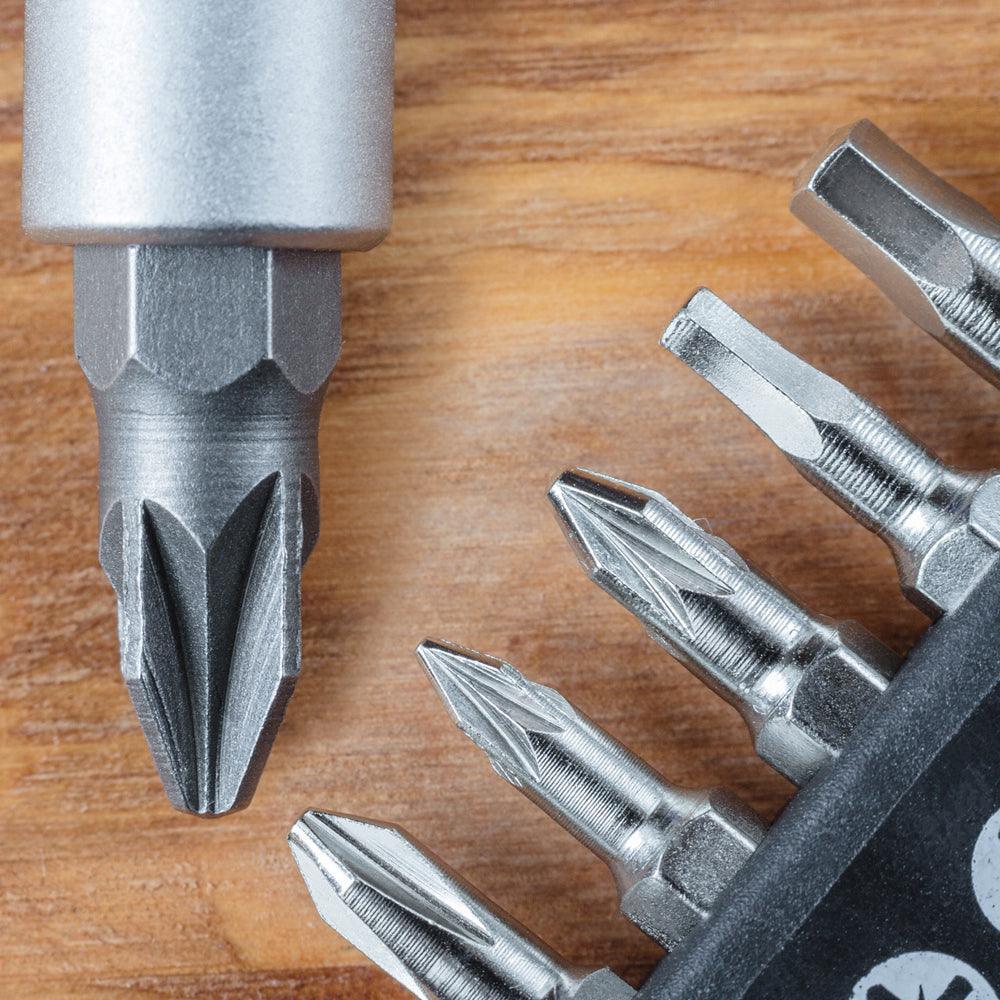 Dekton Stubby Ratchet Screwdriver & Bit Set | 37 Piece Set - Image 4