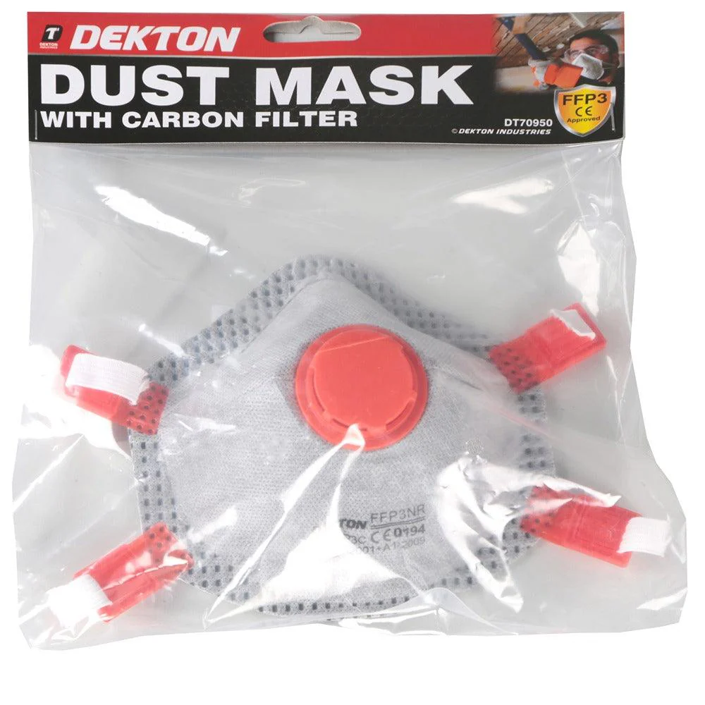 Dekton Dust Mask with Carbon Filter | Reusable and Adjustable - Image 2