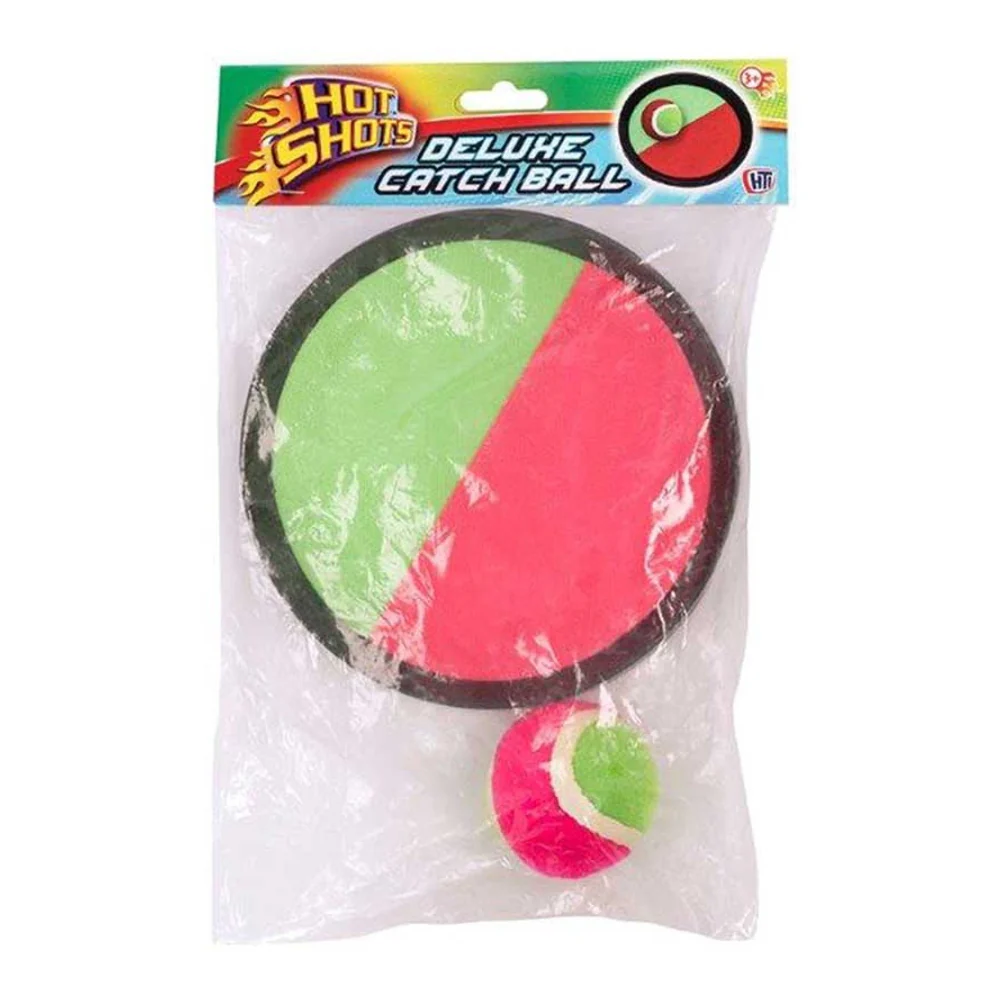 Deluxe Catch Ball Set Kids Outdoor Game | Red and Green, Age 3 Years+ - Image 3