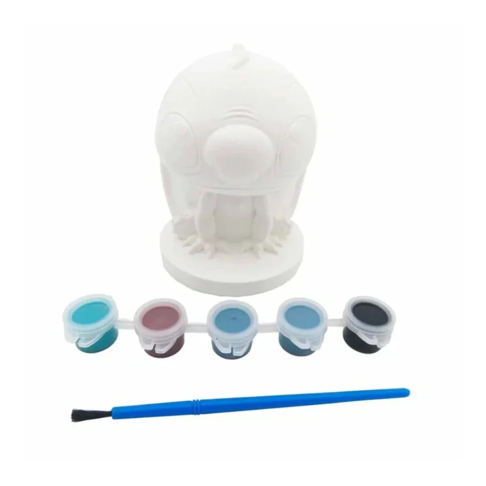 Disney Stitch Paint Your Own Character Craft Kit | 5 Paints, Ages 3+ - Image 3