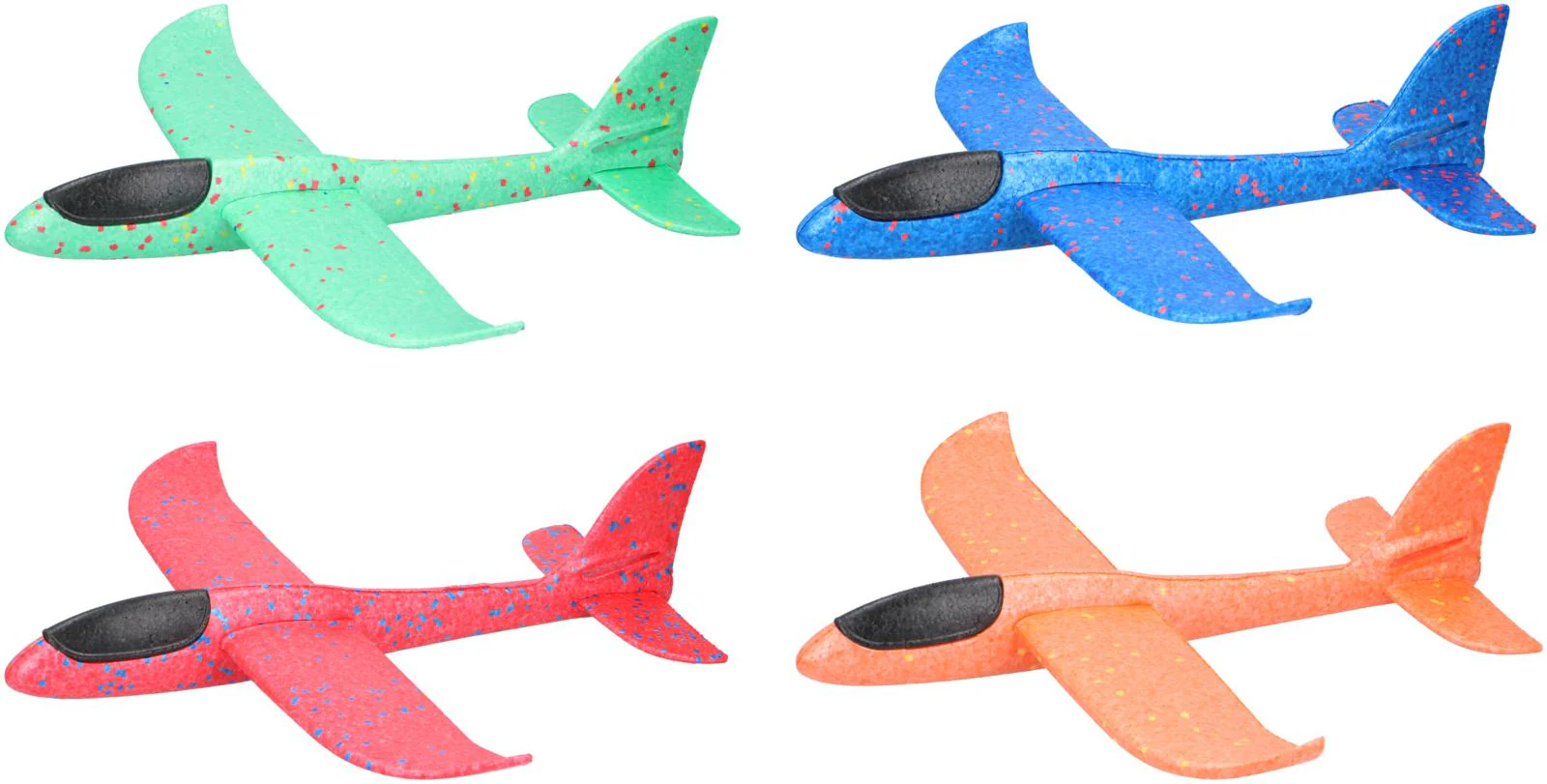 Eddy Toys Aerodynamic Foam Glider Plane | Vibrant Colors - Image 2