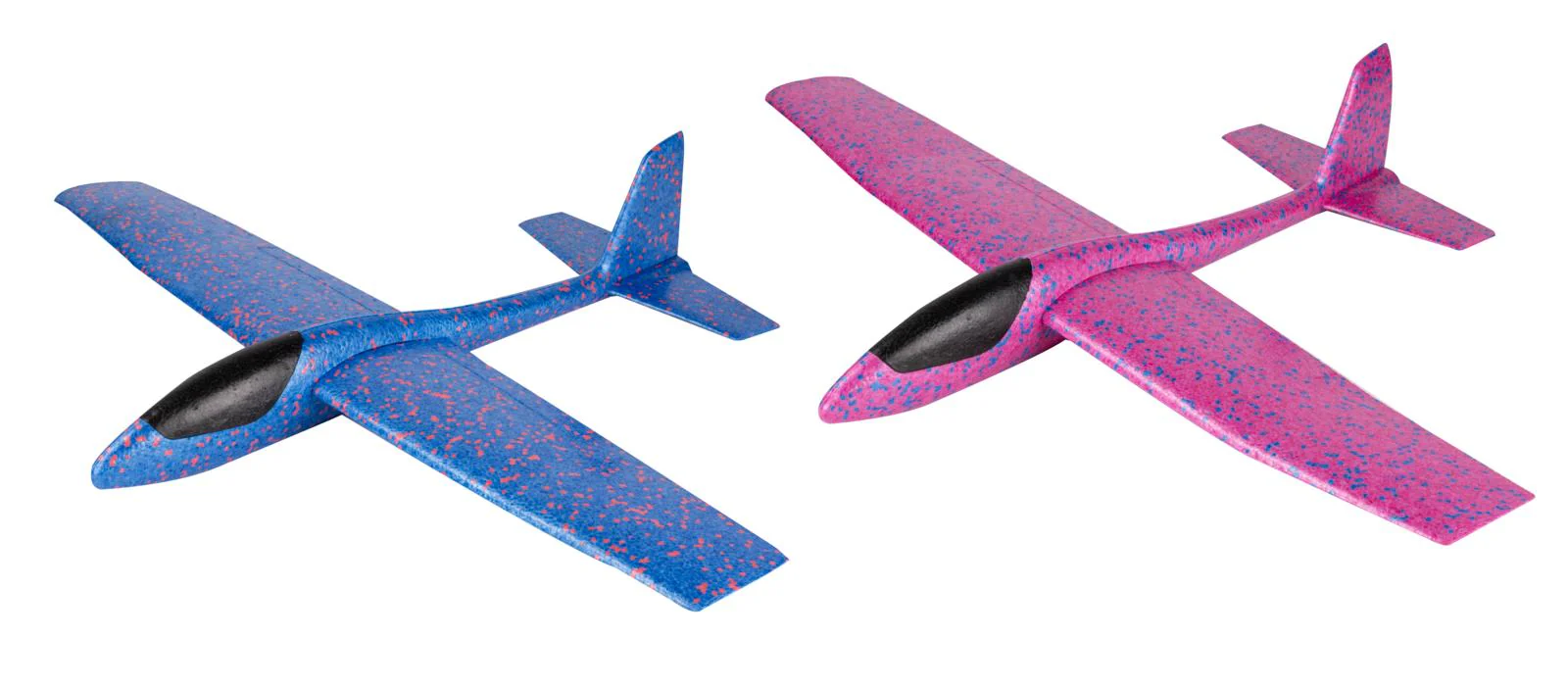 Eddy Toys Glider Plane | Blue & Pink | Lightweight Foam - Image 4