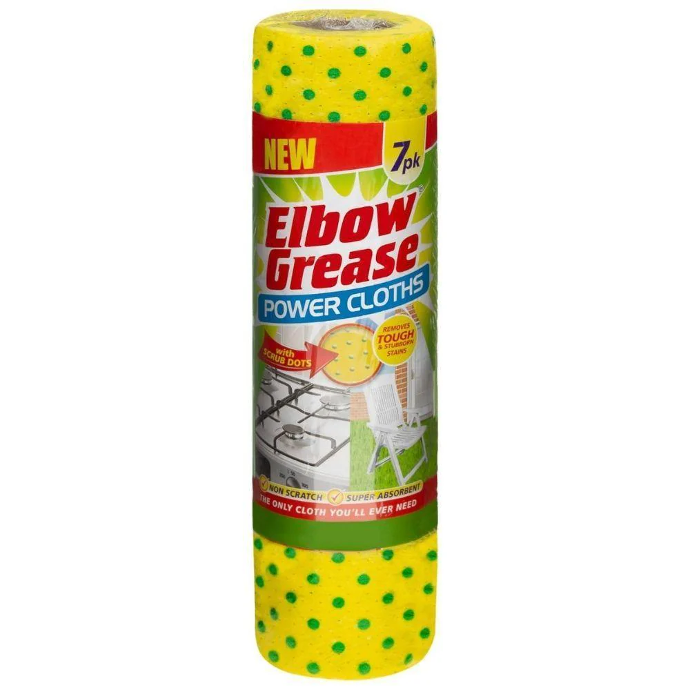 Elbow Grease Power Cloths | 7 Pack