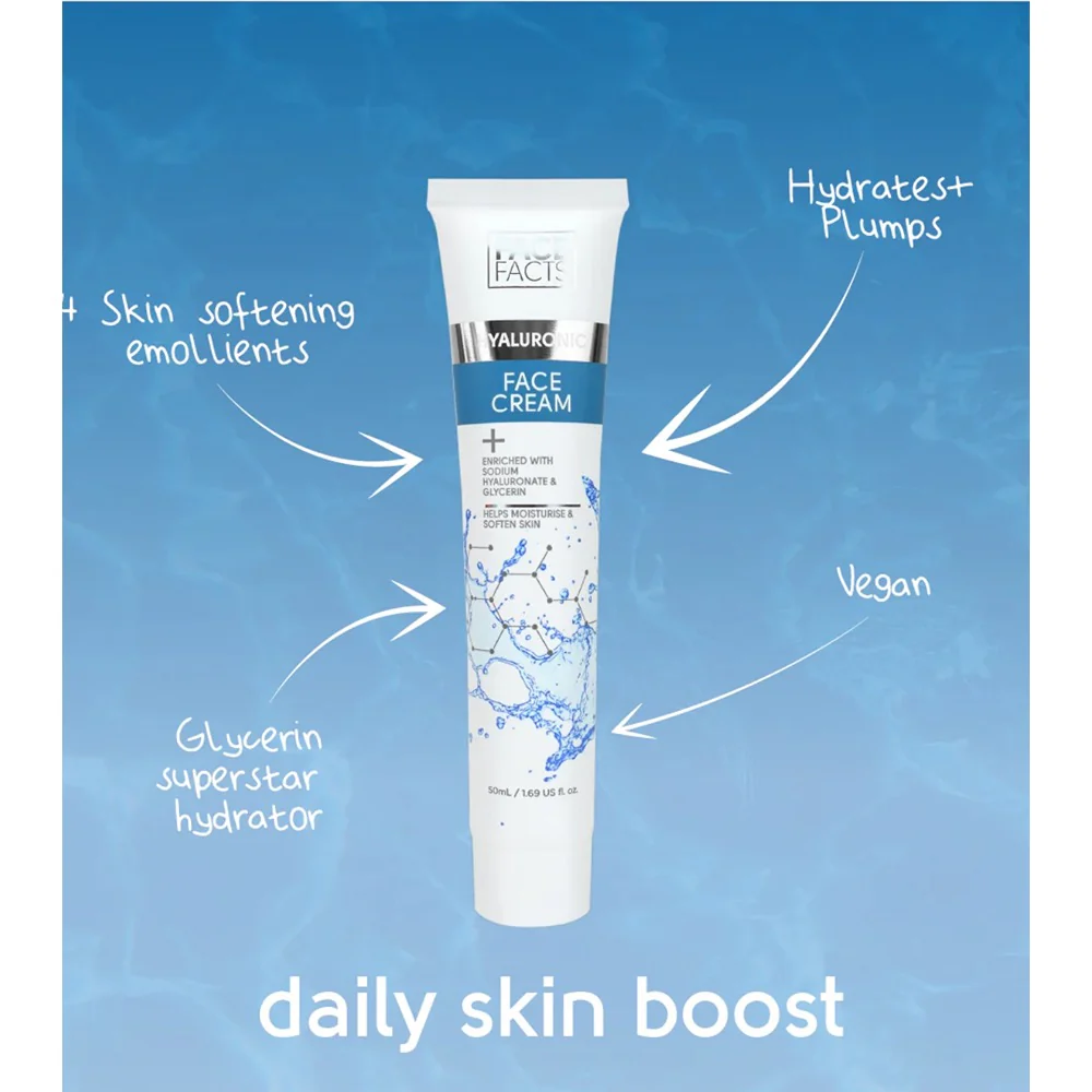 Face Facts Hyaluronic Cream | 50ml - Image 2