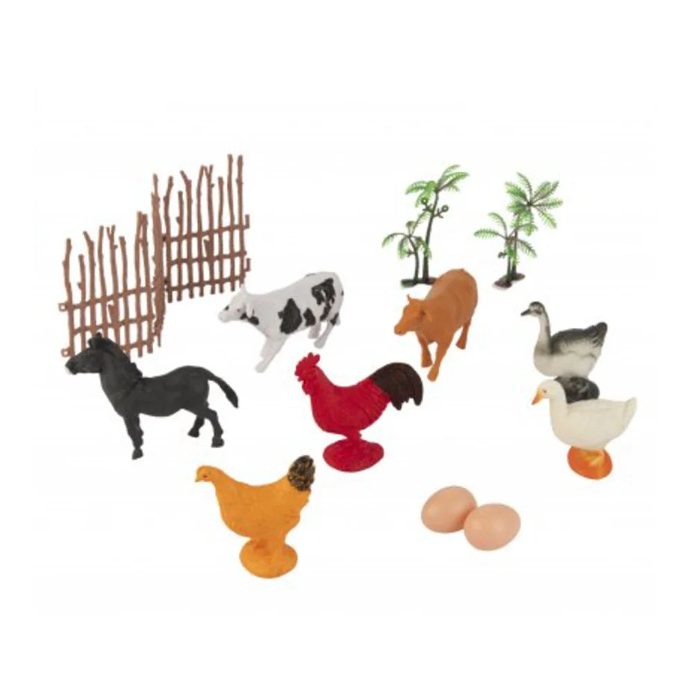 Farm Animals Carry Can Playset | 13 Pieces, Assorted Designs - Image 3