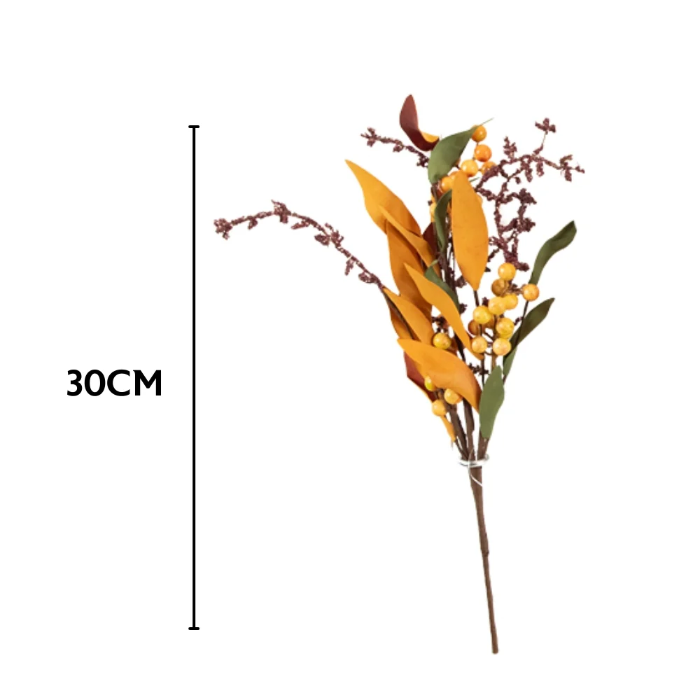 Florelle Autumn Spray Floral Stem | 30cm - Image 3