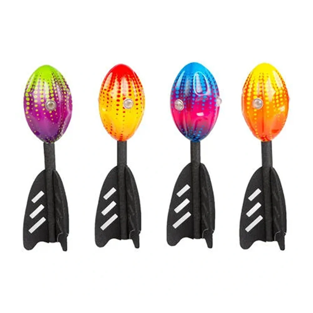 Foam Rocket with Whistle Throwing Toy | Assorted Colours, Light Detail - Image 2