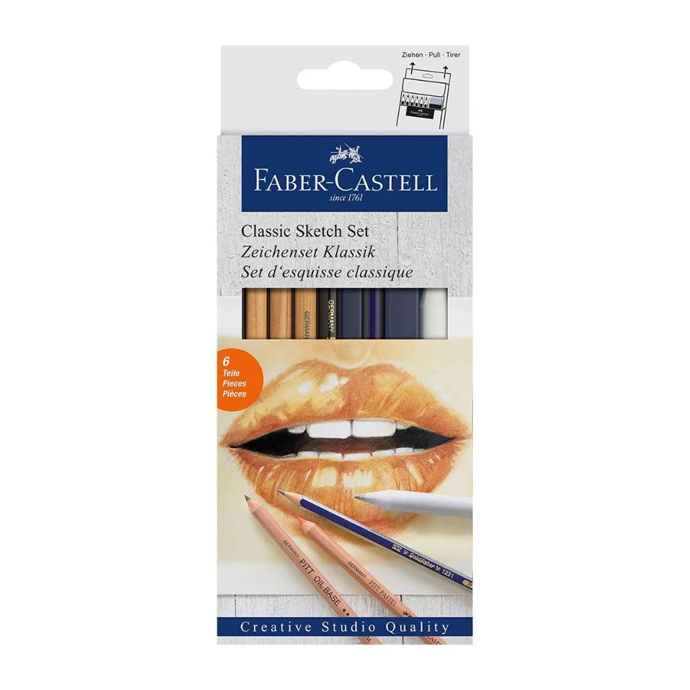 Goldfaber Classic Sketch Set, 6 Pce