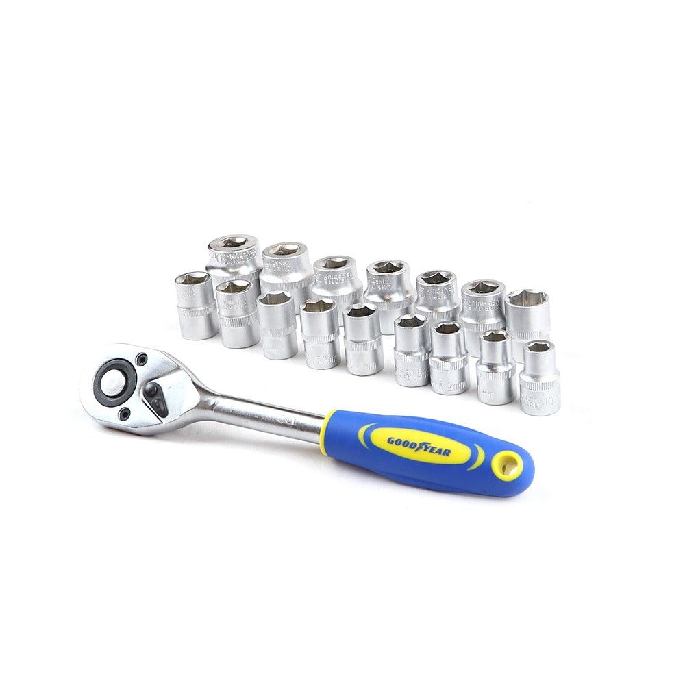 Goodyear 94 peices Socket Set | Precision Engineering & Ergonomic Grip - Image 4