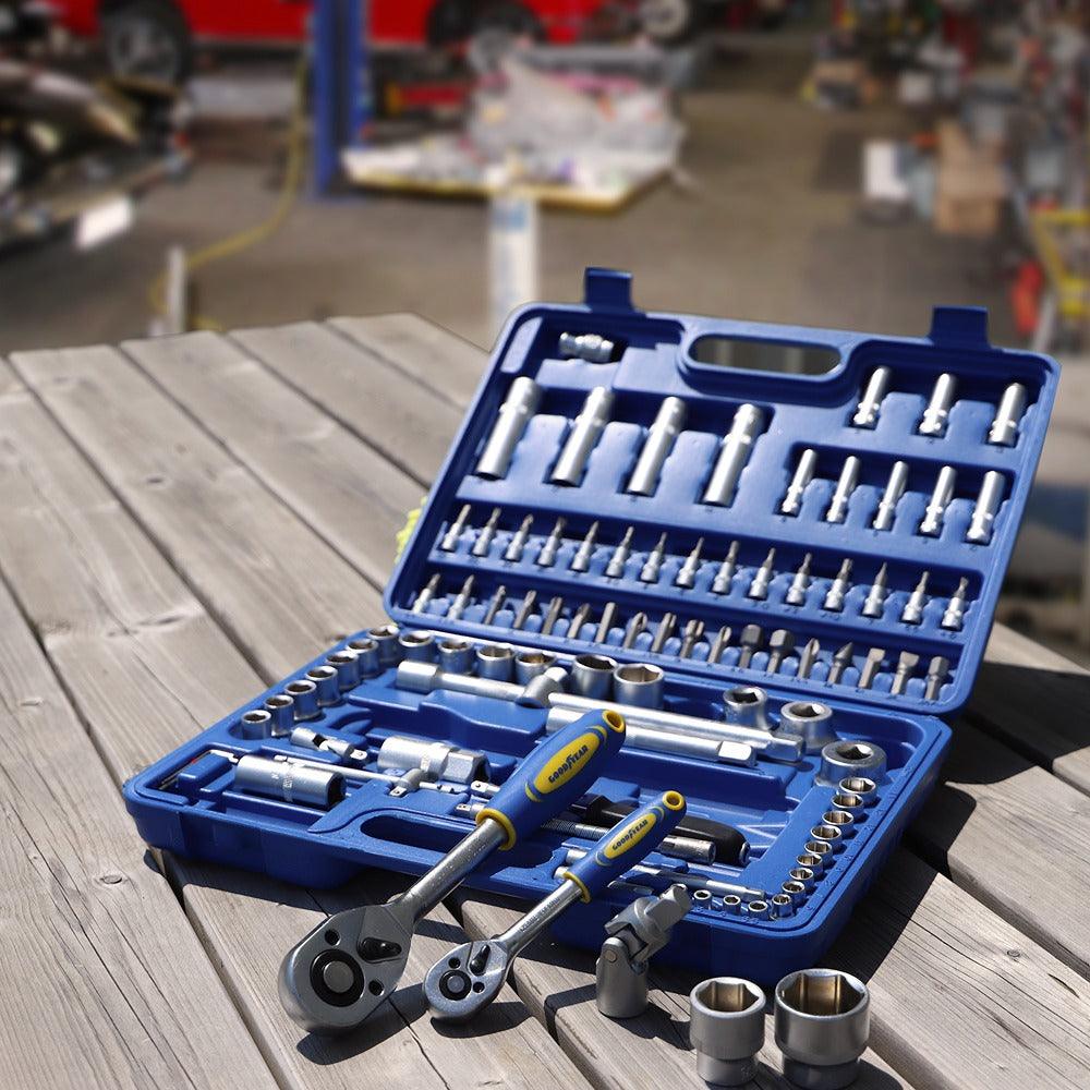 Goodyear 94 peices Socket Set | Precision Engineering & Ergonomic Grip - Image 8