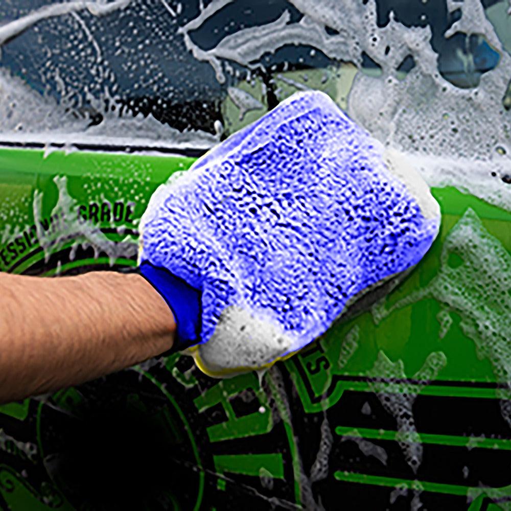 Goodyear Dual-Sided Microfiber Noodle Wash Mitt | Wash, Dry, and Polish - Image 5