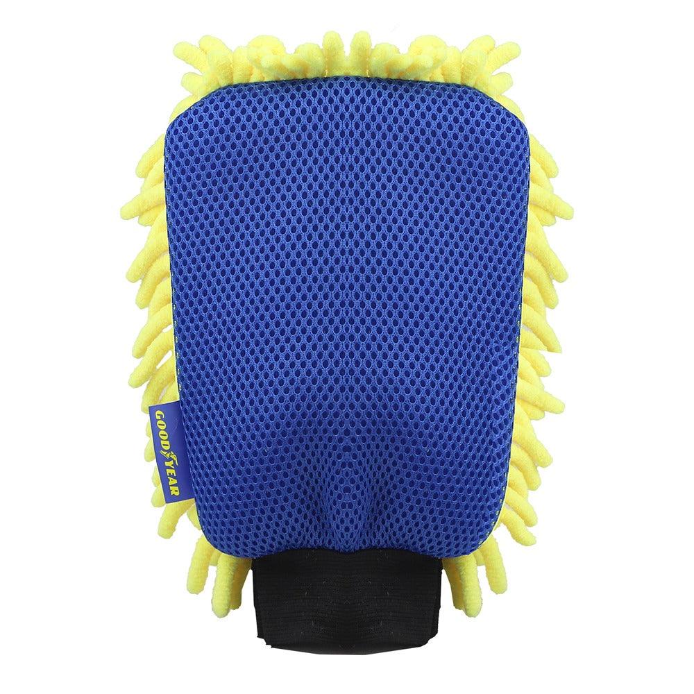 Goodyear Dual-Sided Microfiber Noodle Wash Mitt | Wash, Dry, and Polish - Image 7