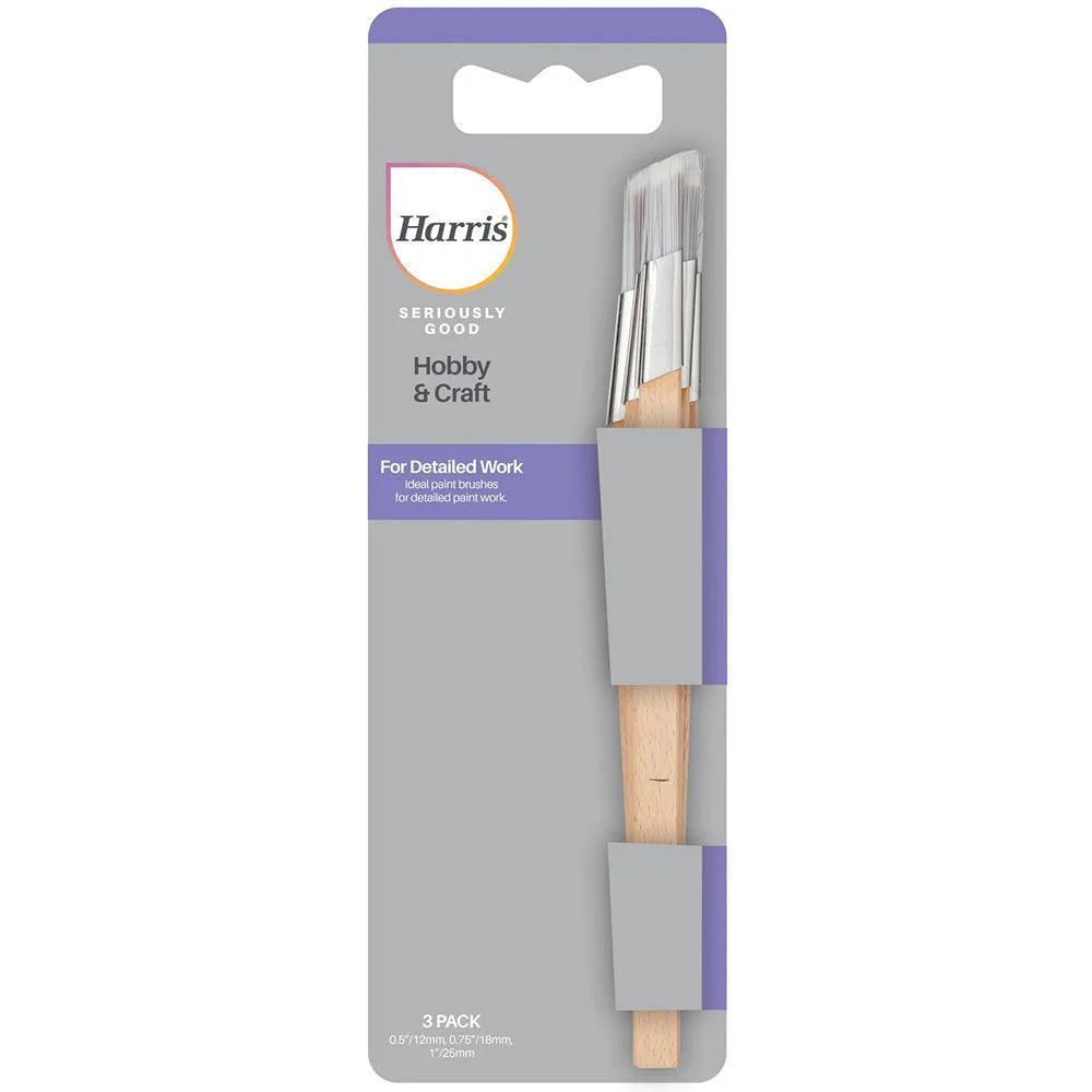 Harris Seriously Good Fitch Paint Brush | Pack of 3 - Image 2