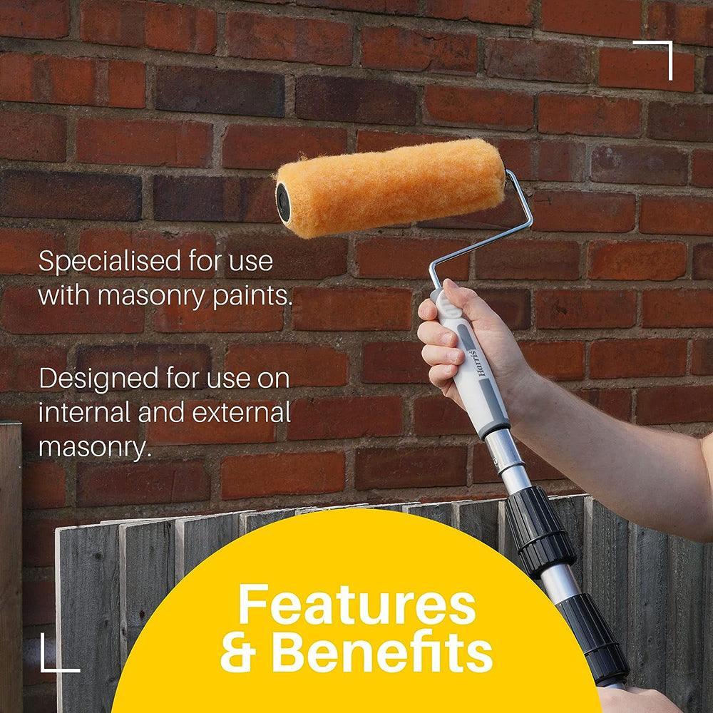 Harris Seriously Good Masonry Roller Kit | 230mm/9in - Image 6