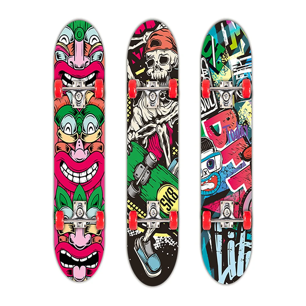 Hoot Kids Printed Skateboard | 31" | Eco-Friendly Design - Image 2