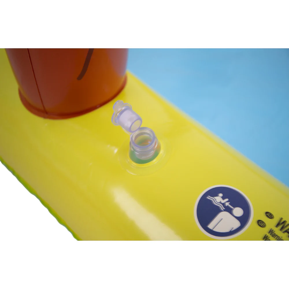 Jungle Animal Inflatable Spray Pool with Slide | 214cm, Multicolour - Image 6