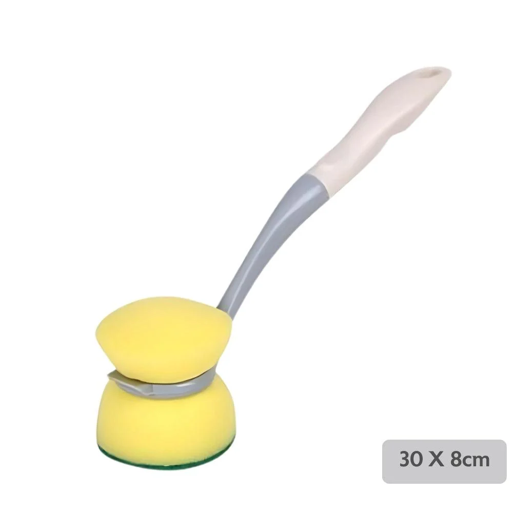 KATS Ergonomic Dual-Layer Scrubbing Brush | Pastel Colors - Image 3
