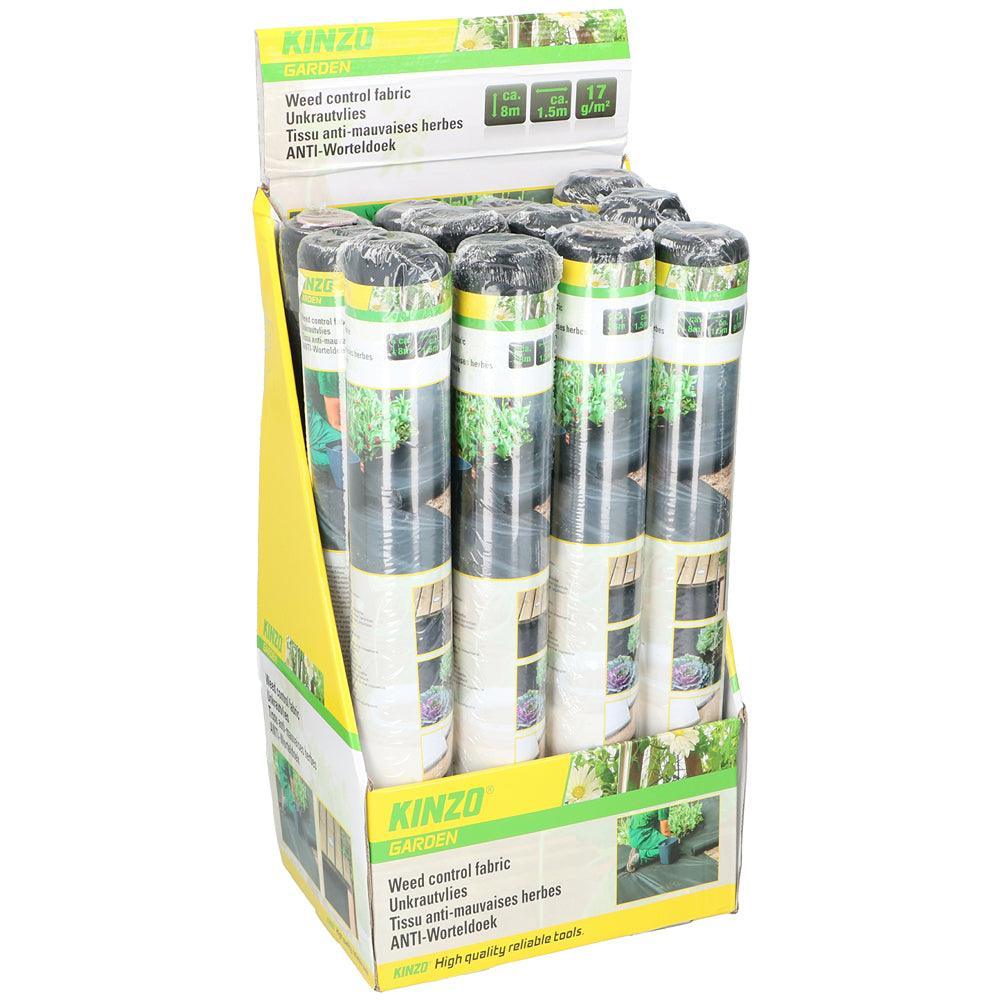 Kinzo Black Weed Control Fabric | 1.5 x 8m - Image 4
