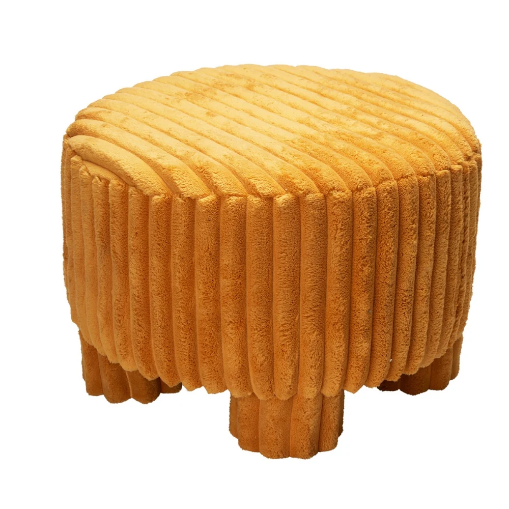 Chunky Cord Stool Ochre | 40x29cm
